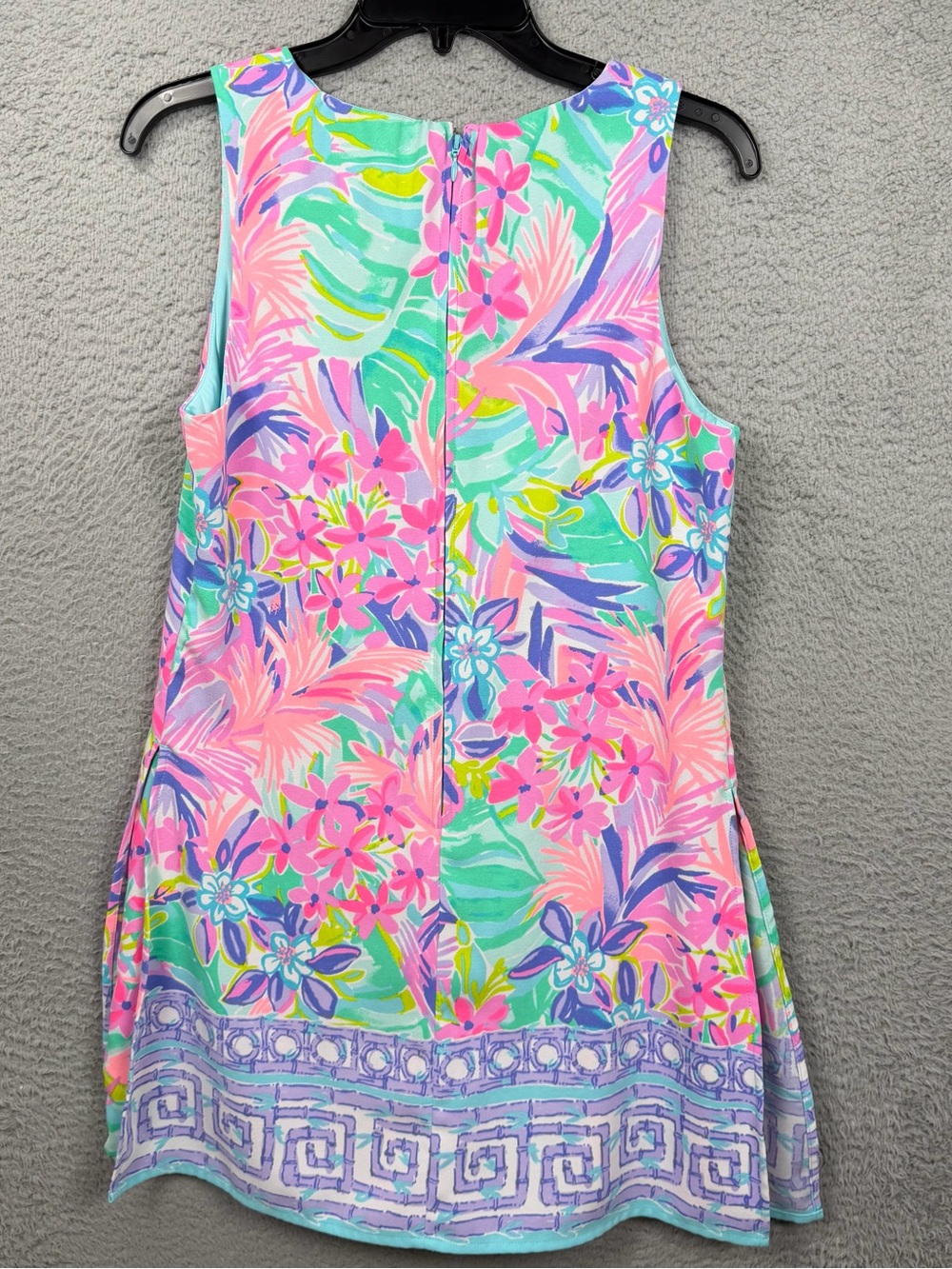 Lilly Pulitzer Adalina Romper Dress Womens 6 Multicolor Floral Preppy Casual - Picture 2 of 12